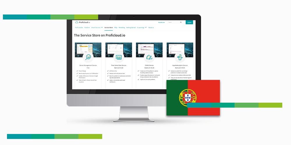 Portugal ist jetzt im Service Store auf Proficloud.io verfügbar