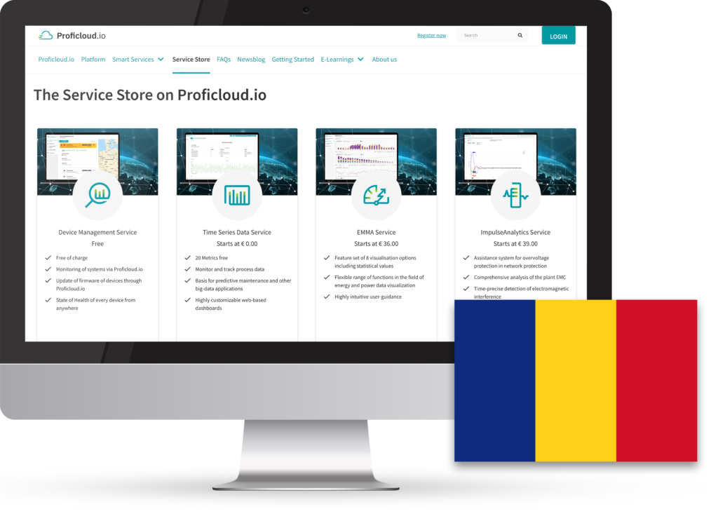 Rumänien ist jetzt im Service Store auf Proficloud.io verfügbar